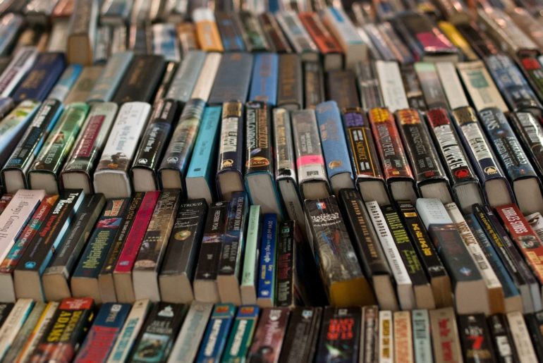 The Big Book Sale Is Back At The Columbus Metropolitan Library 5 Large collection of CDs arranged in rows showing colorful spines and cases.