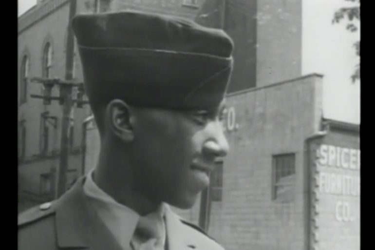 Watch This Incredible 1945 Video Of A Tuskegee Airman Returning Home To Columbus 2 Earl sherard tuskegee airmen