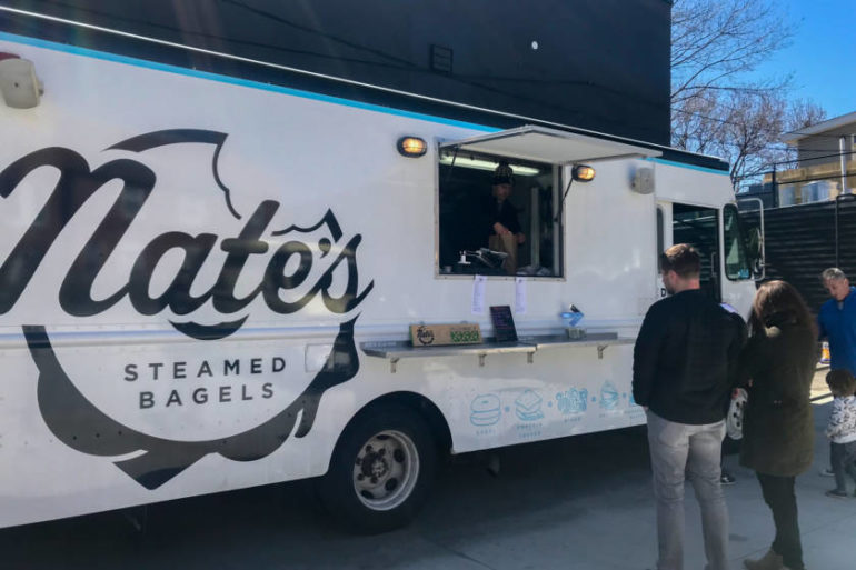 Nates steamed bagels