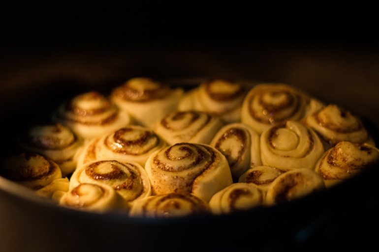 Cinnamon roll feature