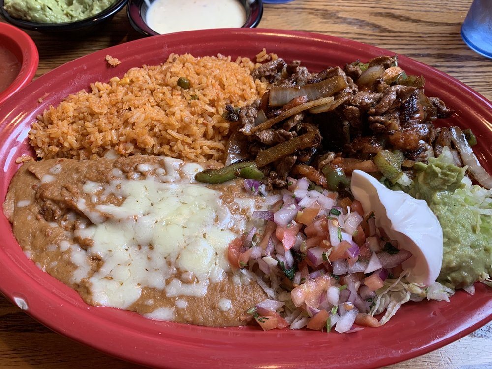 plate of mexican food