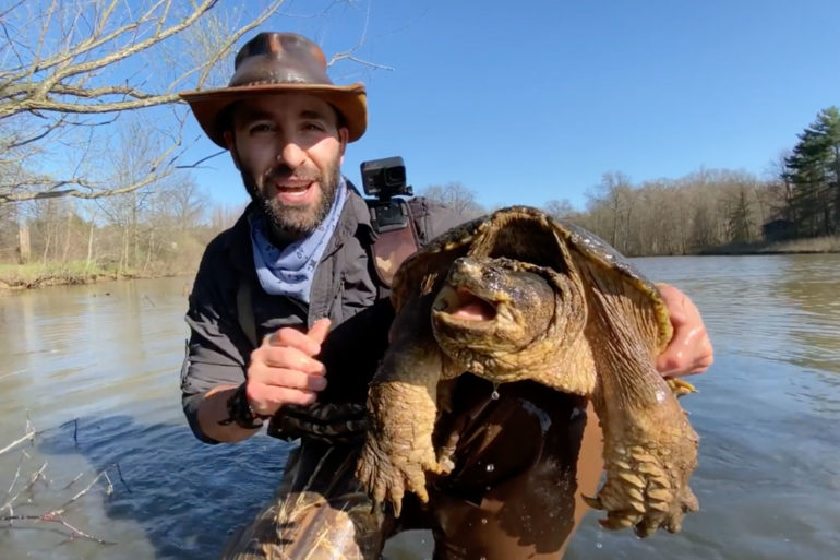 Stuck At Home? Explore Columbus Metro Parks With Animal Enthusiast Coyote Peterson 3 Coyote peterson metro parks turtles