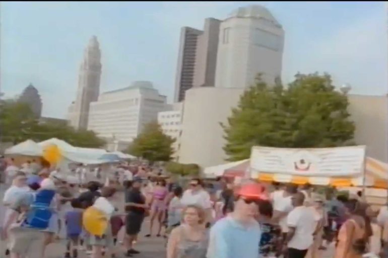 This Amazing Tourism Video Shows Off Columbus' 90s Vibes 6 downtown columbus 1993
