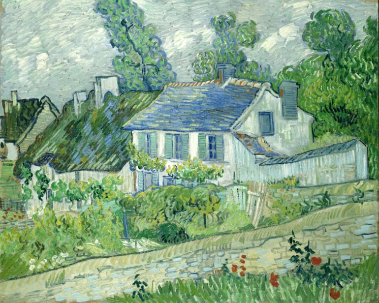 Van gogh houses at auvers