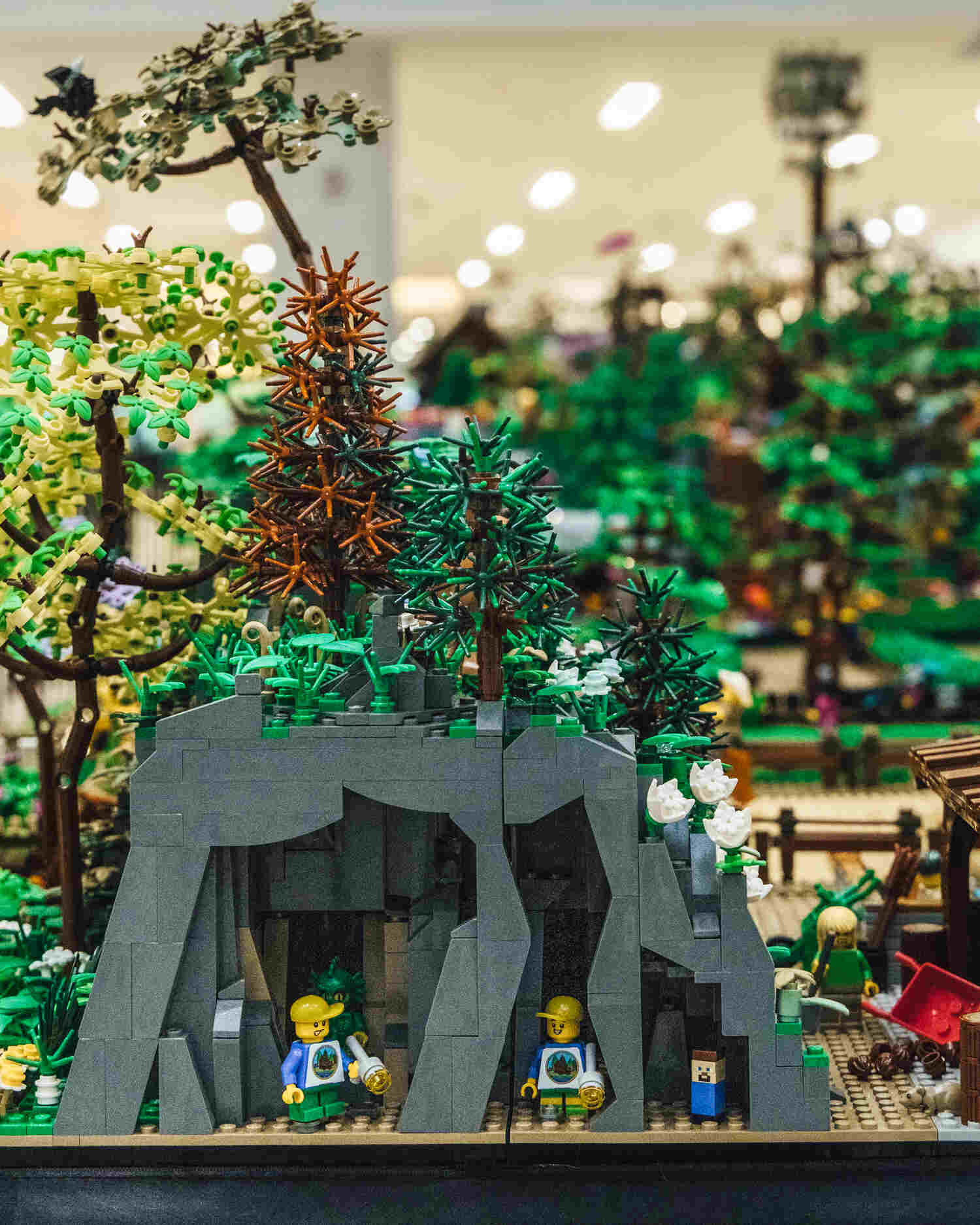columbus library lego display