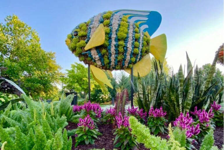 Franklin park conservatory topiary takeover
