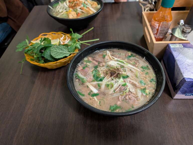 Where To Find The Best Pho In Columbus 2 A bowl of beef noodle pho