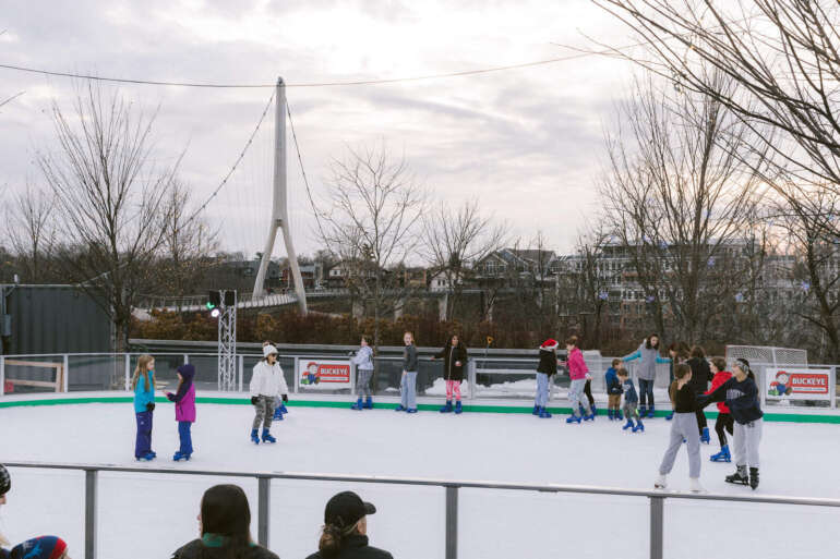 outdoor skating rink dublin