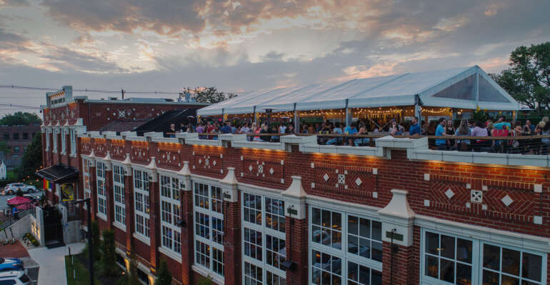 Mimosas, Pizza, And Cheesecake: Brunch Is Officially On At Budd Dairy 5 budd dairy rooftop