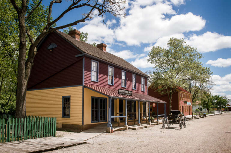 These Charming Historic Ohio Villages Will Take You Back In Time 6 Ohio village at Ohio History Center