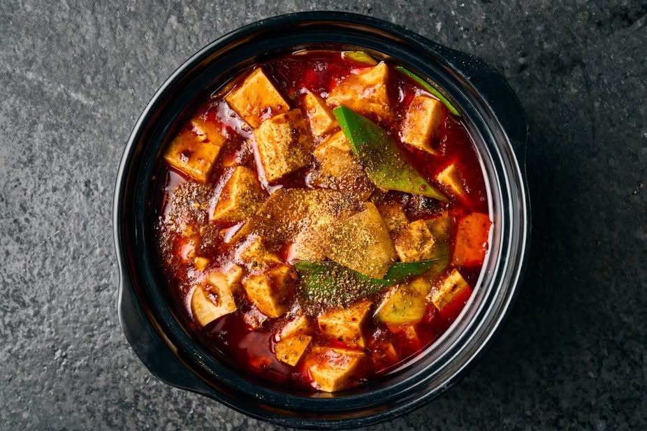 deepfried tofu in sauce