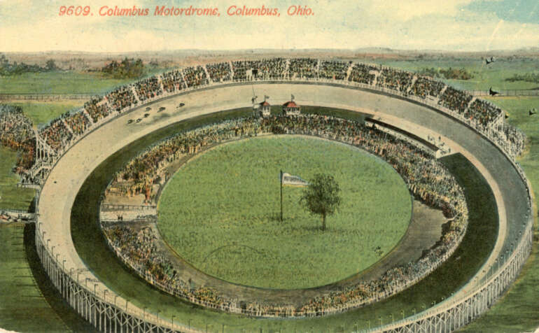 Columbus Once Had A Wooden “Murderdrome” And It Was Wild 3 columbus motordome postcard