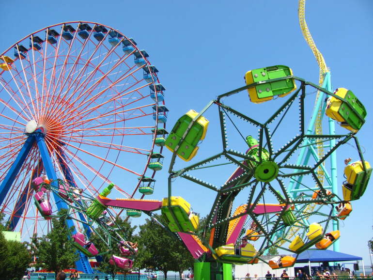 Cedar Point Named A Top Five Theme Park, Defeating Disney Giants 3 Cedar Point's Giant Wheel and Troika