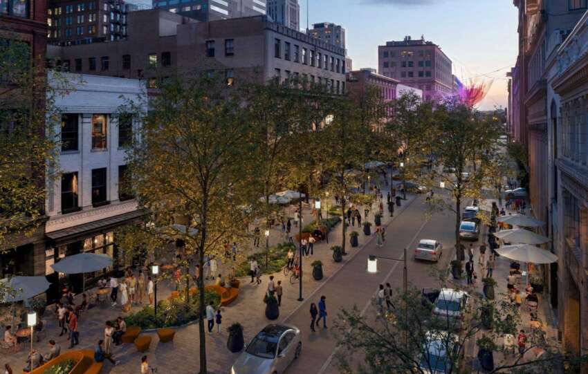 capital line aerial view