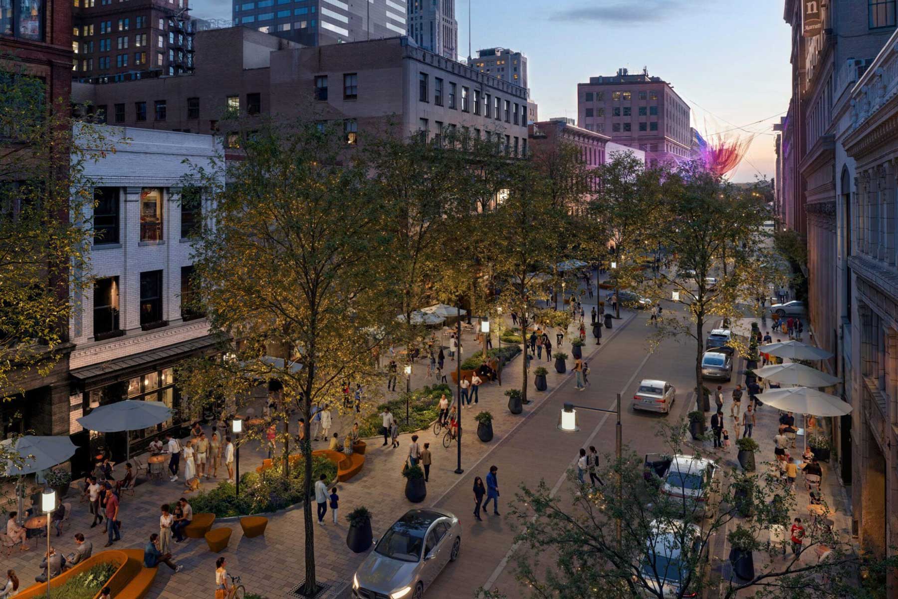 capital line aerial view