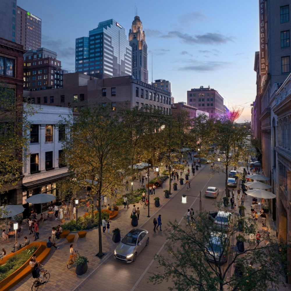 capital line aerial view
