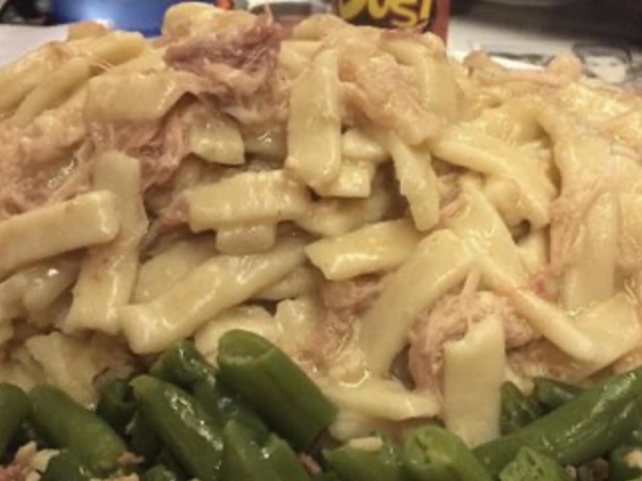 chicken and noodles