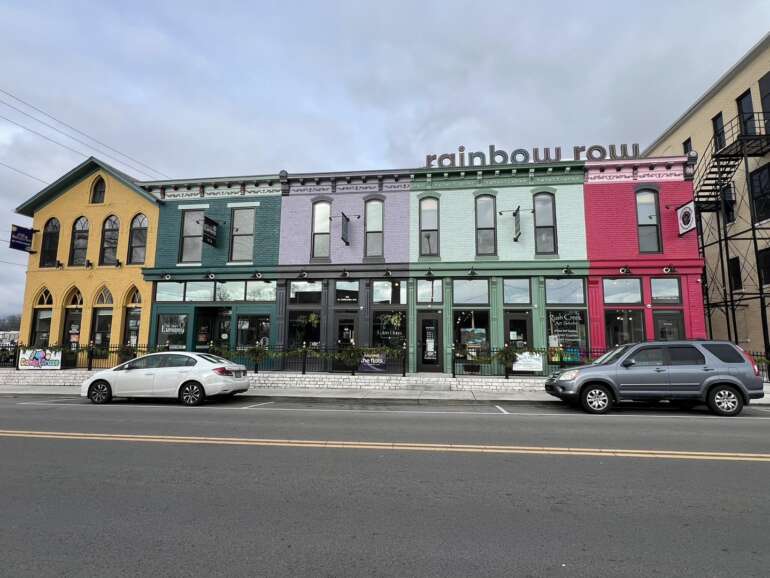 25 Unique Day Trips From Columbus 6 bellefontaine ohio rainbow row