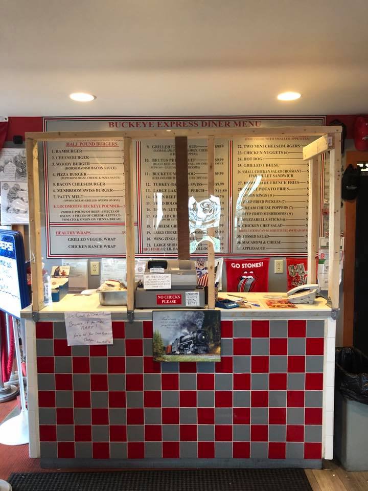 buckeye express diner counter