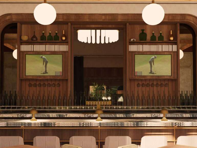 This Swanky Members-Only Golf Lounge in Dublin Will Be Your Next Favorite Hangout 7 intown golf club bridge park