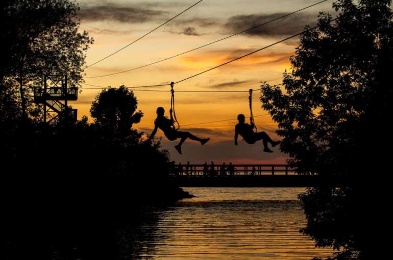 This Ohio Zip Line Adventure Has Seriously Gorgeous Lake Erie Views 19 lake erie canopy tour