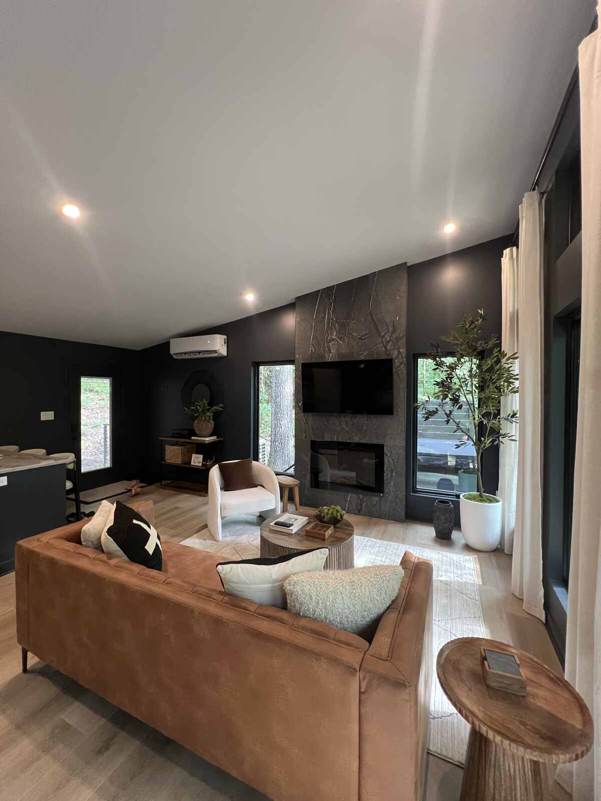 modern tiny cabin dunlap ridge