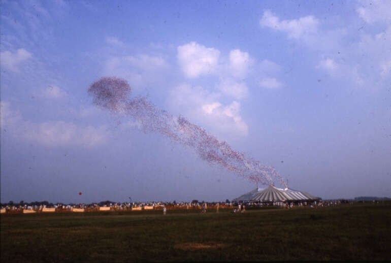 This 1986 Festival Released Nearly Half A Million Balloons Into The Skies Over Columbus 11 Columbus hot air balloon festival7