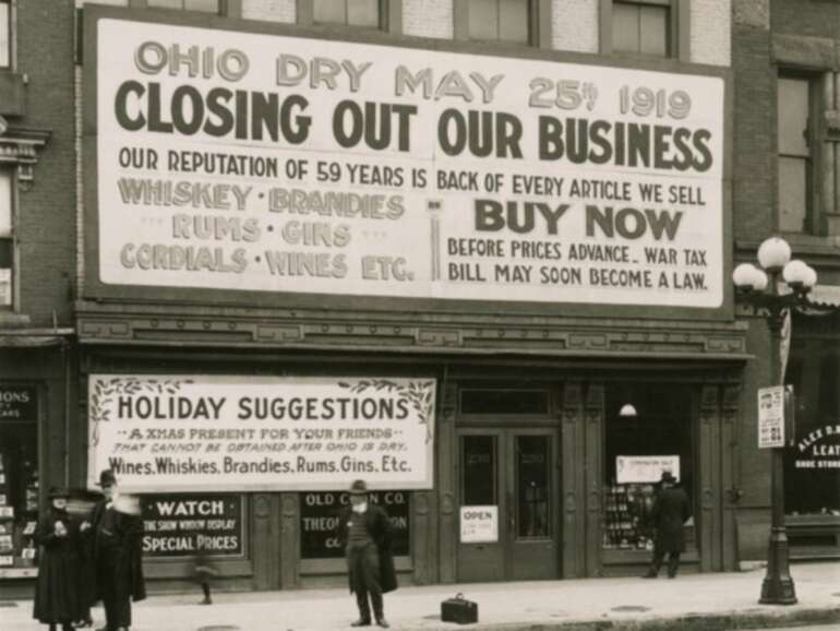 prohibition in columbus ohio