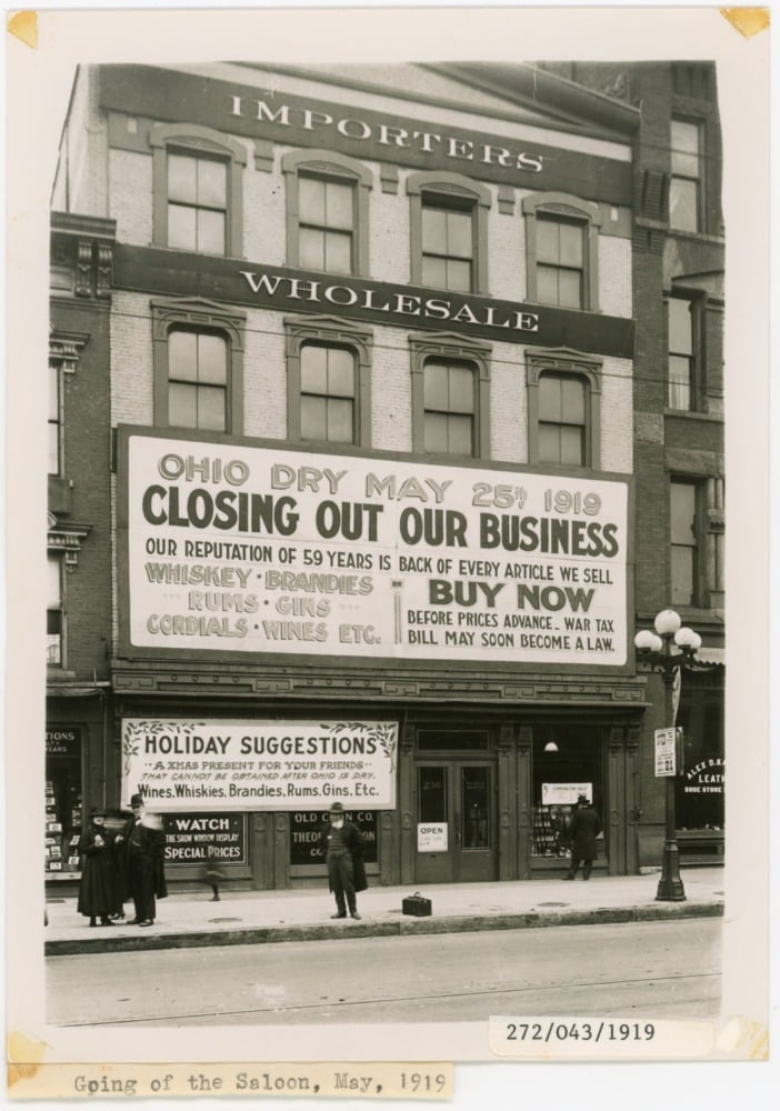 prohibition in columbus