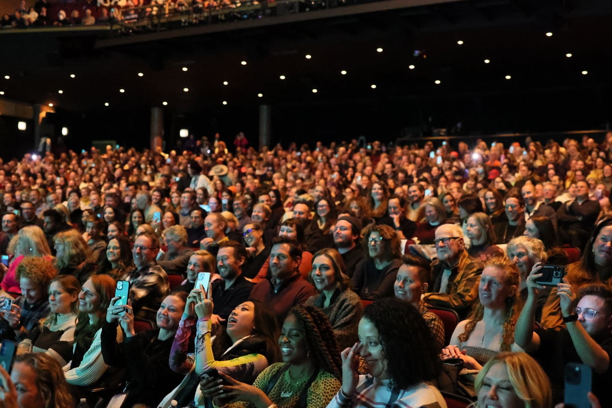 audience members at sundance film festival