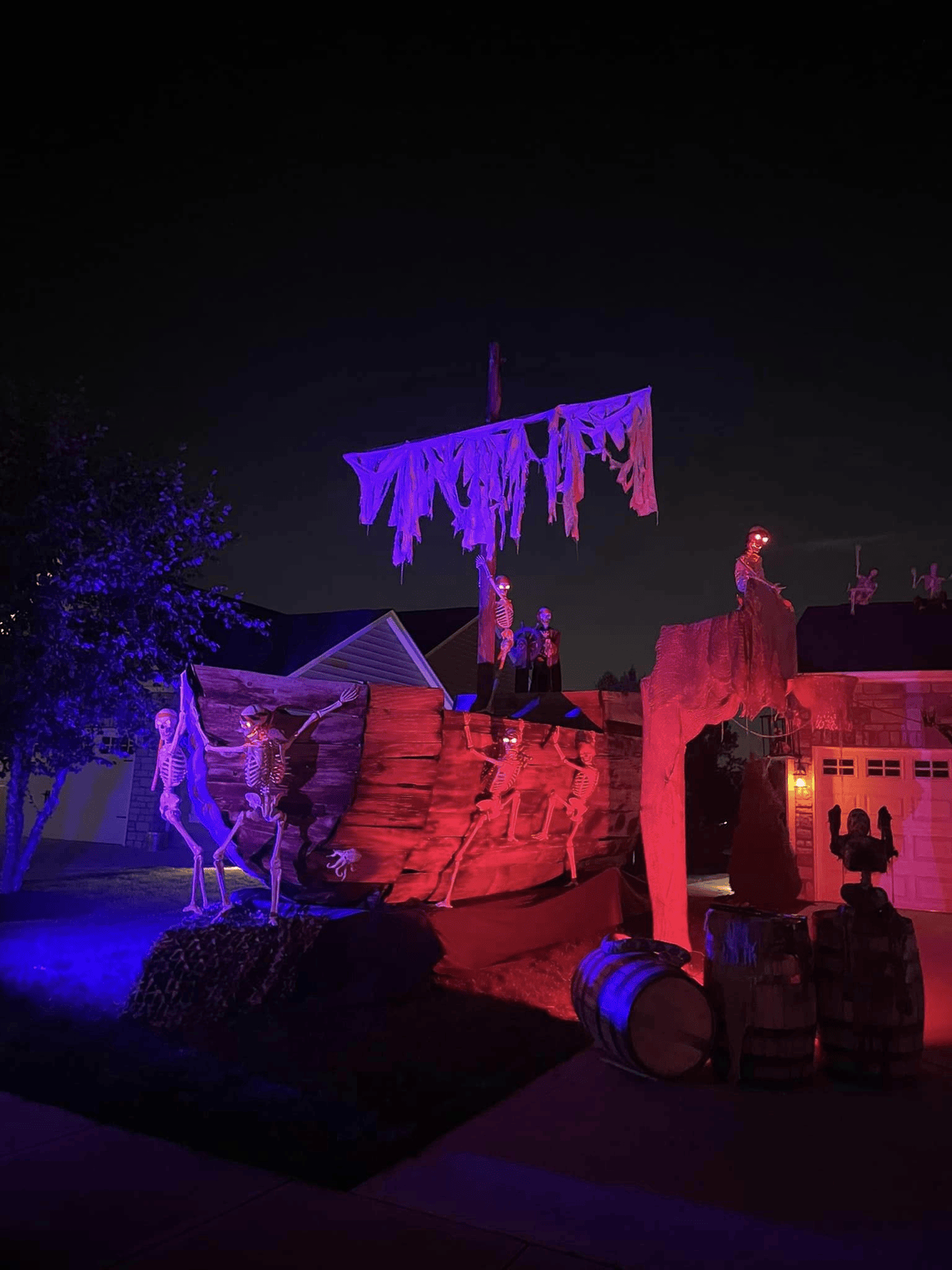 pirate house decor for halloween