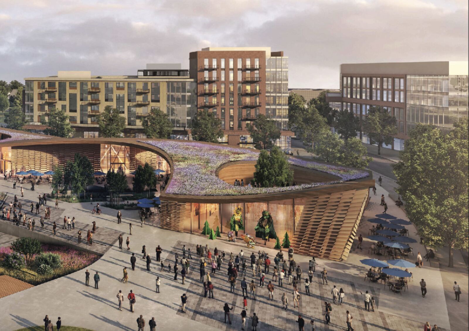 Dublin’s Metro Center Is Set For A Major Redo—Here’s What’s In The Works renderings of proposed development for dublin metro center