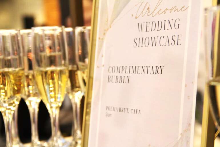 Plan Your Dream Wedding In Style At Franklin Park Conservatory’s Wedding Showcase 5 champagne at franklin park conservatory