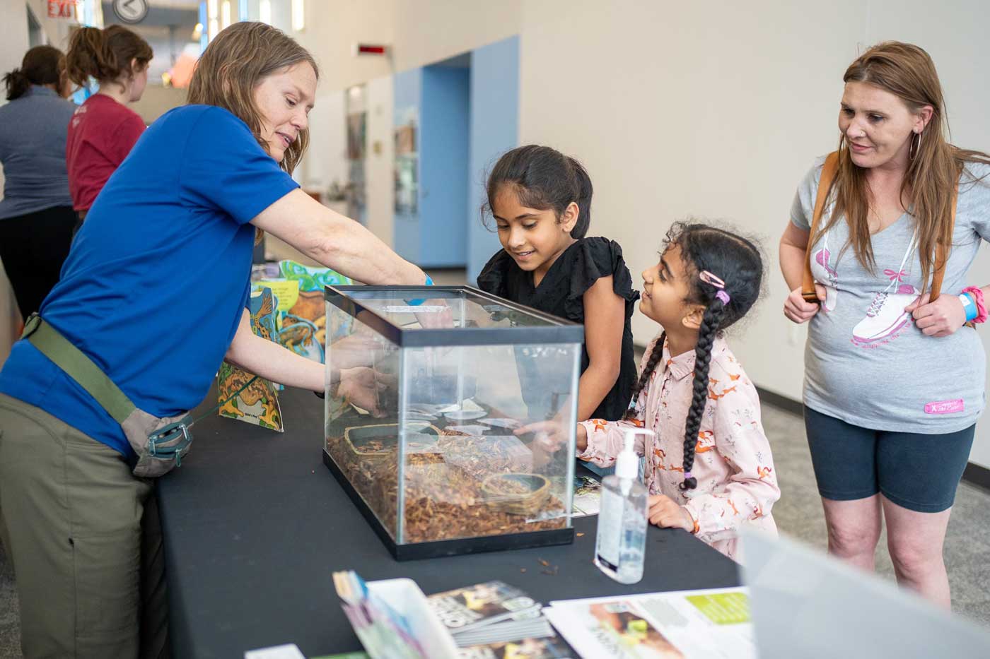kids at cosi science festival
