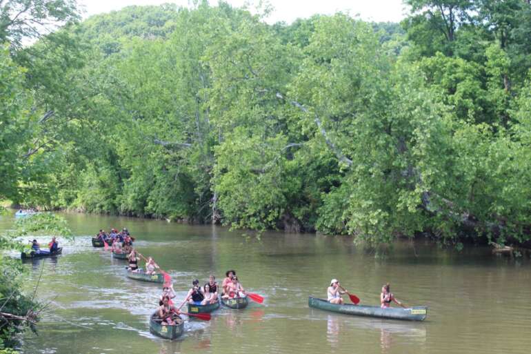 Hocking Hills Canoe Livery Has Recliner Tubes, Tandem Kayaks, And Good Vibes 5 hocking hills canoes