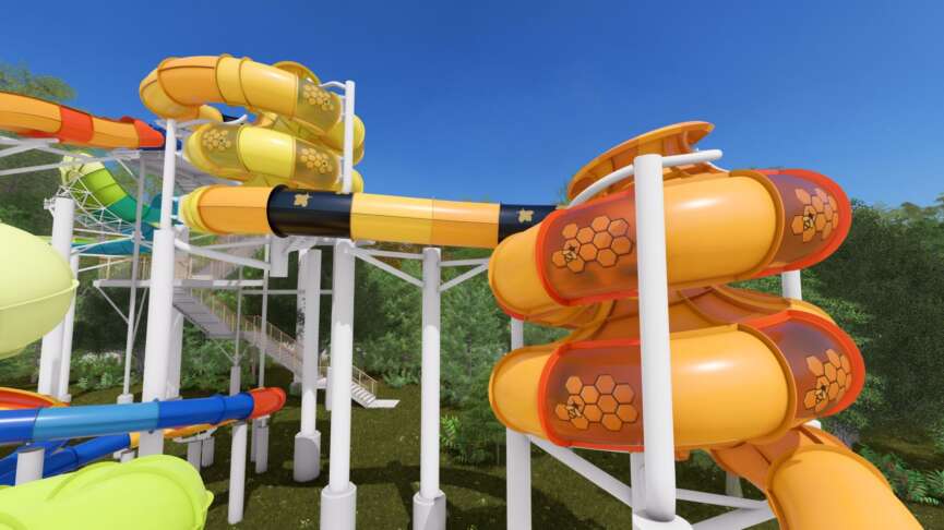 Zoombezi Bay Is Opening A World-First Waterslide Tower That’s All About ...