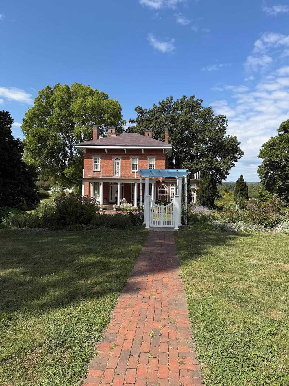 Dawes Arboretum Is The Day Trip For Anyone Looking For A Little Magic In Their Life 4 brick house at dawes arboretum