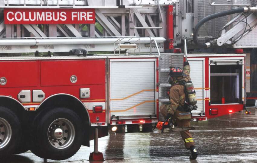 columbus fire truck