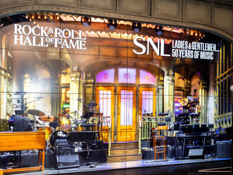 A Massive Saturday Night Live Exhibit Is Open at the Rock & Roll Hall of Fame 1 snl rock and roll hall of fame