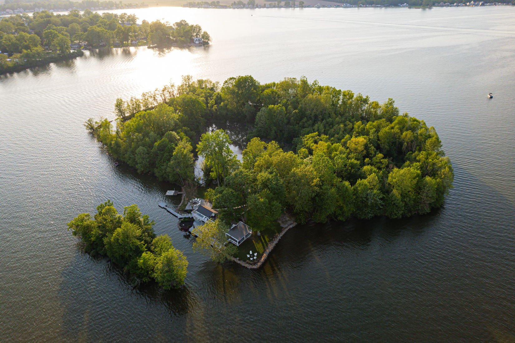 private island buckeye lake