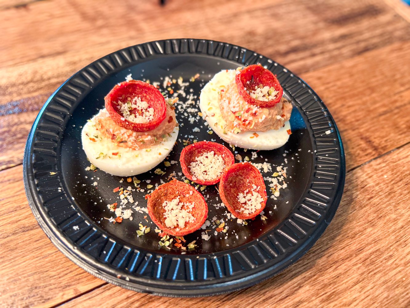 columbus pizza deviled egg