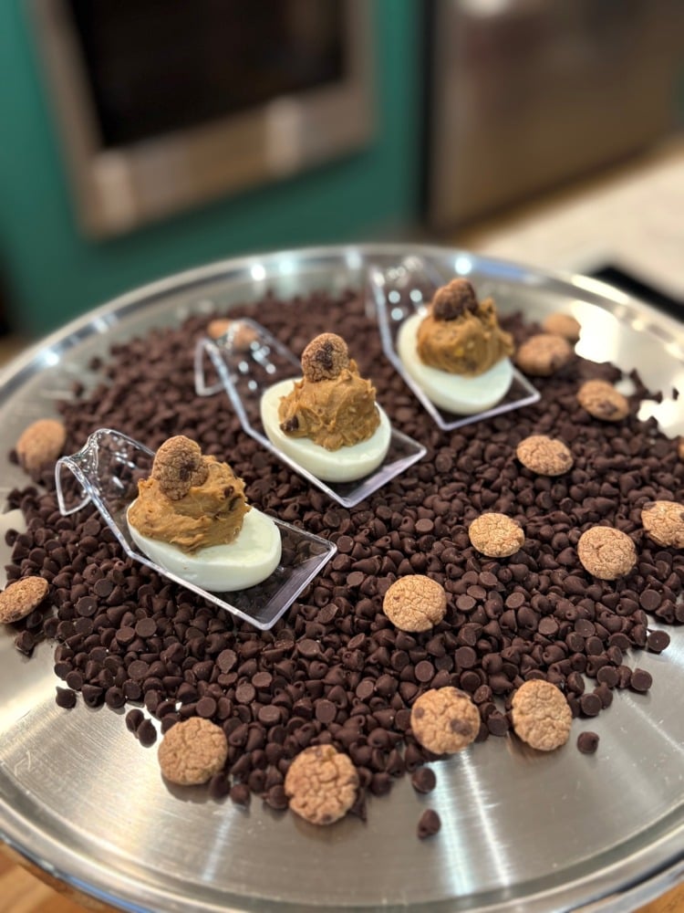 cookie dough deviled eggs