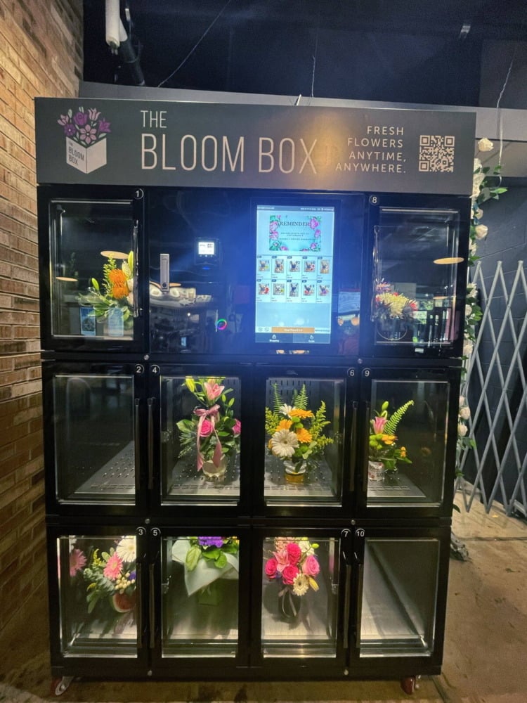 flower vending machine