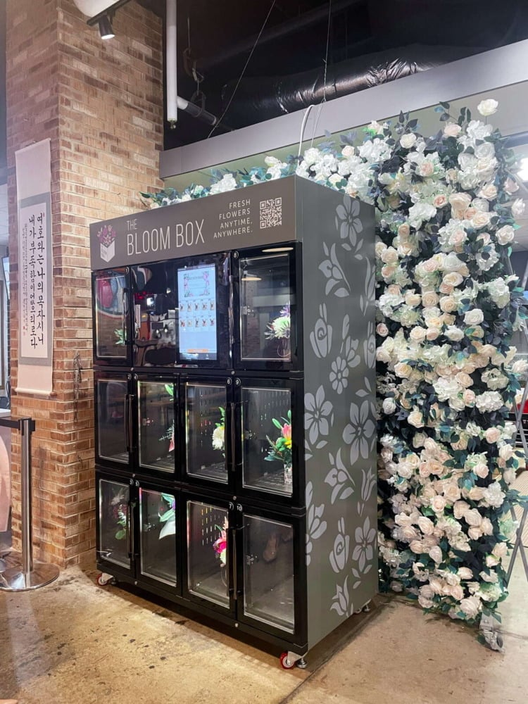 flower vending machine