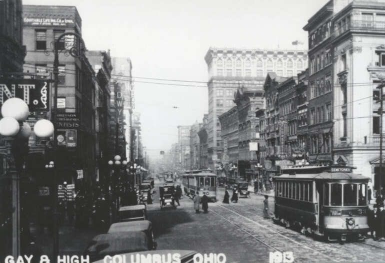 gay and high street 1913