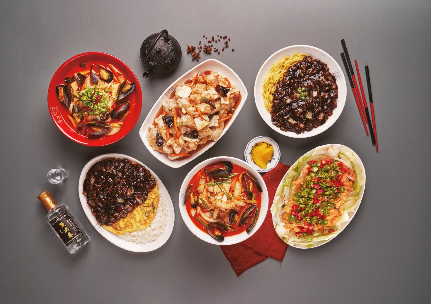 paiks noodle dishes