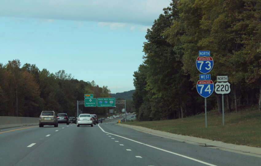 interstate 73 and 74