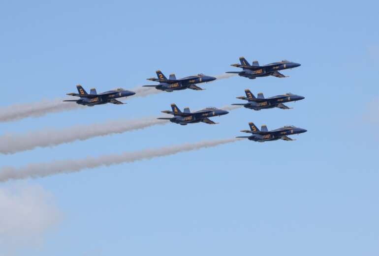 Columbus Air Show blue angels