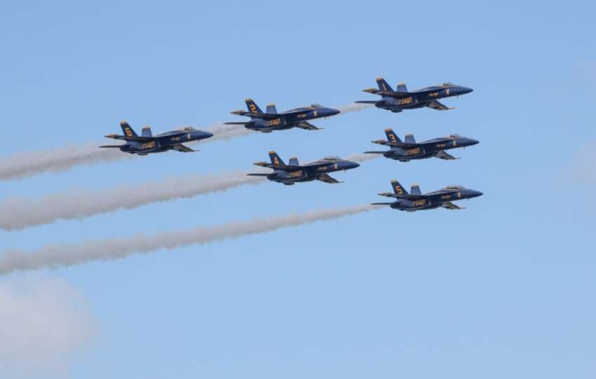 Columbus Air Show blue angels