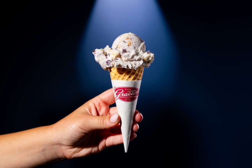 elenas blueberry pie cone